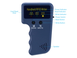 Grabadora/copiadora Rfid Portátil De 125 Khz Con 5 Tarjetas Grabables Em4305