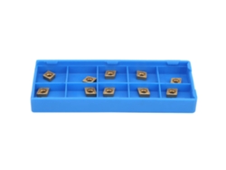 10 Insertos De Carburo Ccmt 060204-hm Para Herramientas De Torneado De Aluminio.