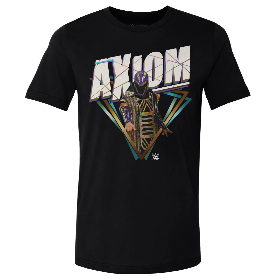 Camiseta Rockinstone Wwe Fans Black Axiom Triangle Camiseta Unisex Adults-m