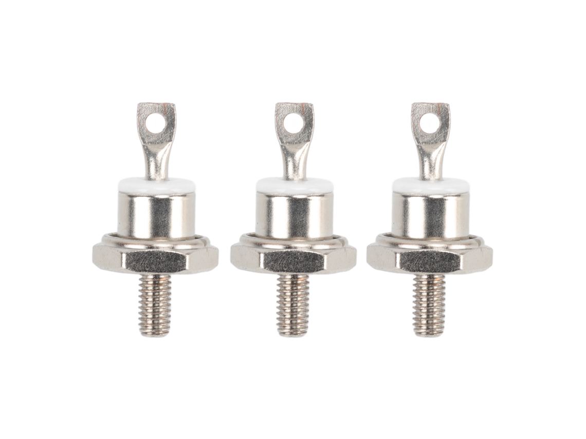 Diodo rectificador de 3 piezas para generador diésel 40a Zx40, resistente, de metal, para instalación y reparación, fácil reemplazo, para dinamos diésel y otros.