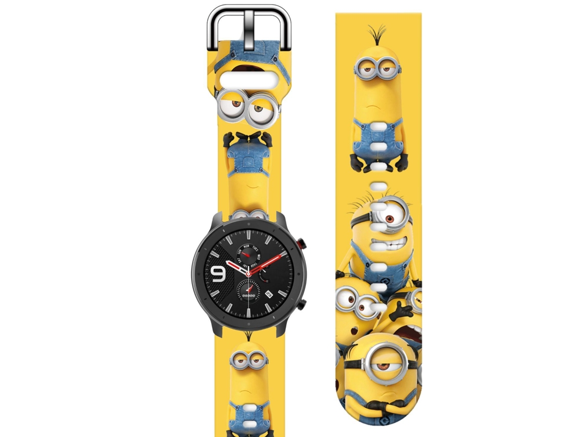 Correa Silicona Líquida para TicWatch Pro Amarillo