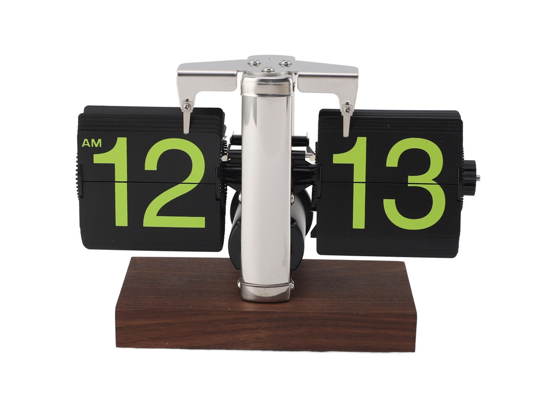 Baok - Reloj digital retro de 12 horas, funciona con pilas, fácil de leer, para dormitorio, oficina y sala de estudio.