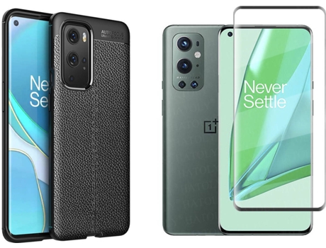 Funda y Protector OnePlus 9 Pro Rugged Leather Negro