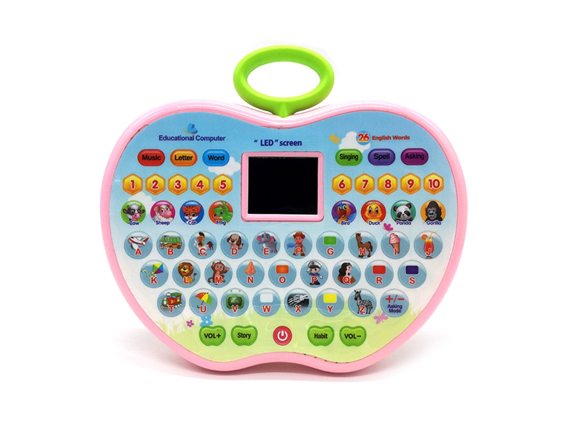 Computadora educativa portátil Walshlxq para niños, tableta de aprendizaje, juguete educativo.