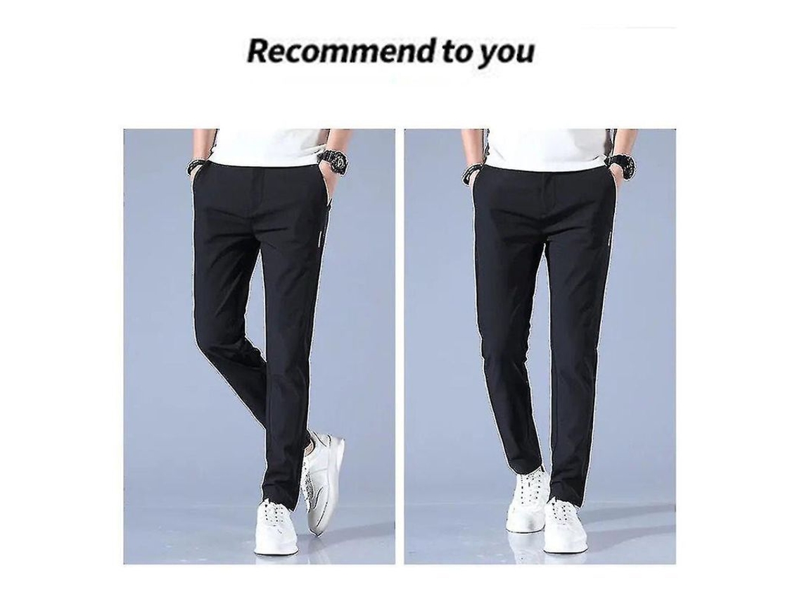 Pantalones De Golf Cómodos Y De Secado Rápido Para Hombre De Srbtv, Con Bolsillos.