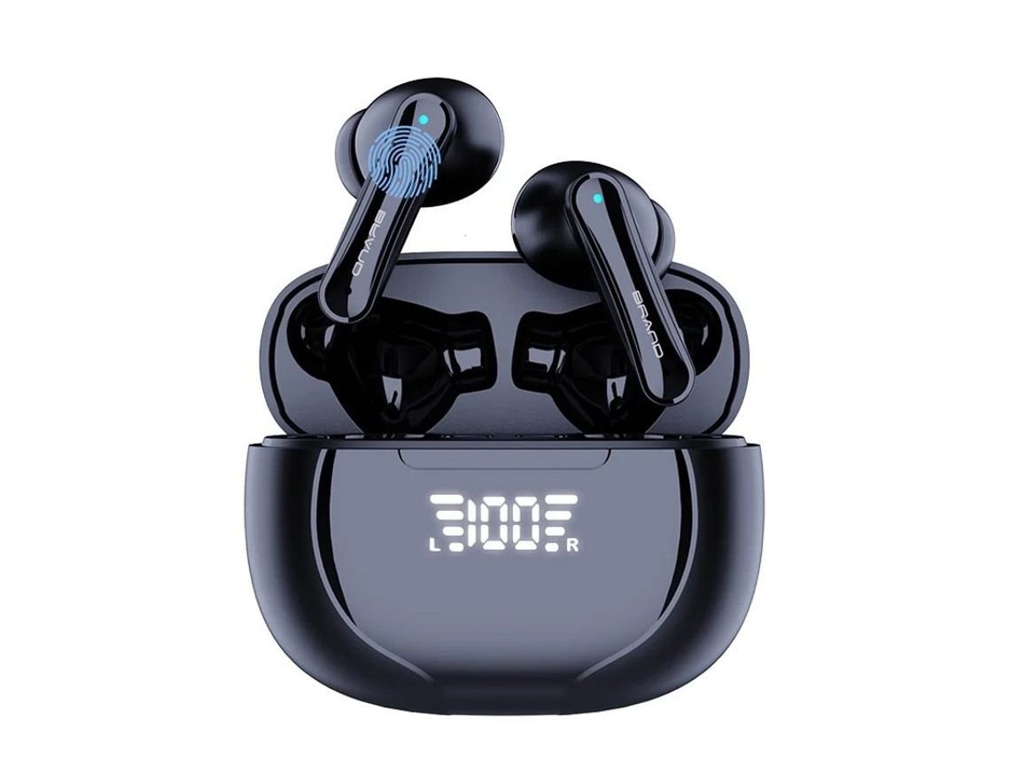Auriculares Sem Fio Estéreo Embutido Dágua Yizhood Bluetooth Negro