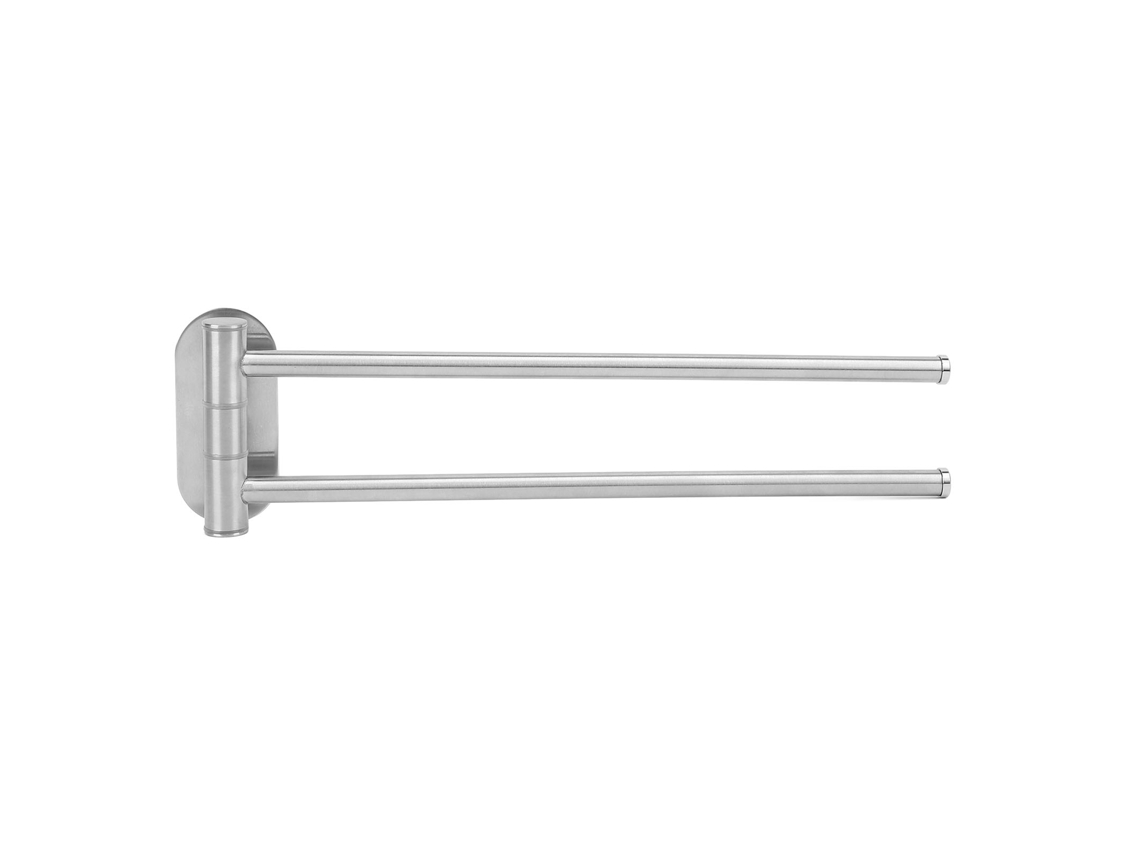 Toallero Giratorio De Pared, Acero Inoxidable 304, 2 Brazos, Para Baño.