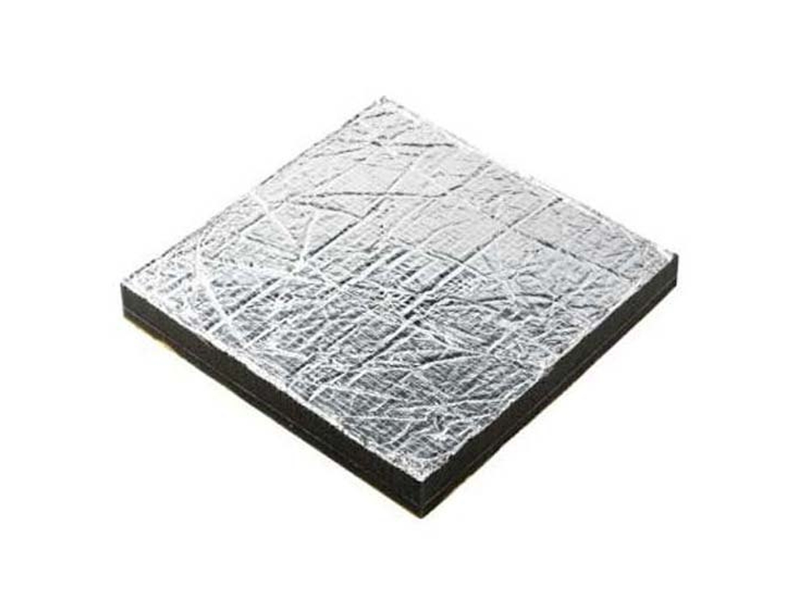 Material de Isolamento Acústico Simples Sonitech 60X100 Cm Prateado 45 Mmvetus
