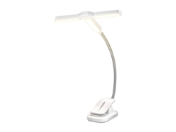 Lámpara de lectura inalámbrica de tres cabezales Glocusent Glcsnta2303 con USB C