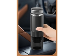 Cafetera portátil con carga inalámbrica, ideal para viajes y uso en la oficina: prepara de 5 a 10 tazas.