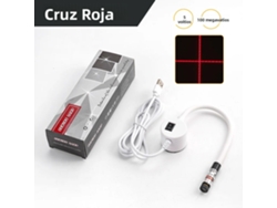 Luz De Posicionamiento De Costura Láser Roja Alimentada Por Usb Con Base Magnética, Corte Transversal Dc5v.