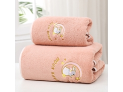 Toalla De Baño Coral Fleece Ultra Absorbente Y Secado Rápido Suave Para Ducha
