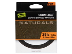 Trançado Edges Naturals Submerge 600 M Dourado 0.250 Mmfox International