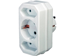 Adaptador BRENNENSTUHL Adapter with 2 + 1 sockets
