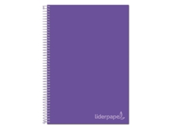 Cuaderno LIDERPAPEL Jolly Séries 140h de 75g/m² lilás (A4)