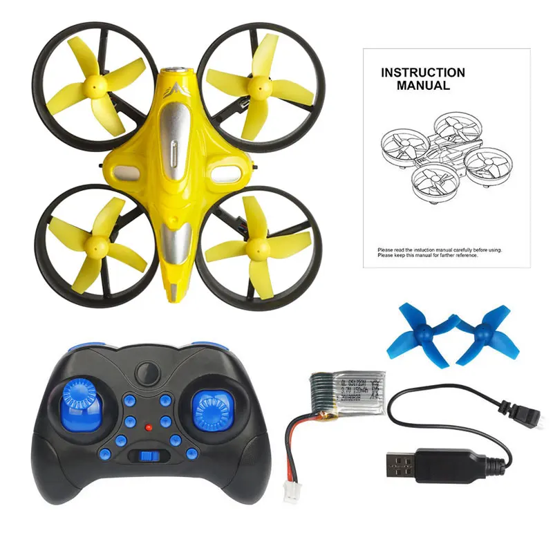 Mini Dron Teledirigido, Cuadricóptero Controlado A Mano
