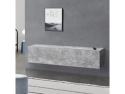 Consola [EN.CASA] Evaton  (Gris - Tablero Con Revestimiento De Melamina - 140 x 33 x 30 cm)