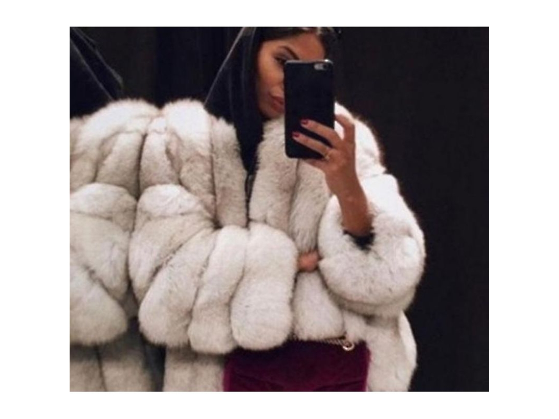 2026-abrigo Oversized De Pelo Falso Oso Teddy Para Mujer Chaqueta Rosa Talla S