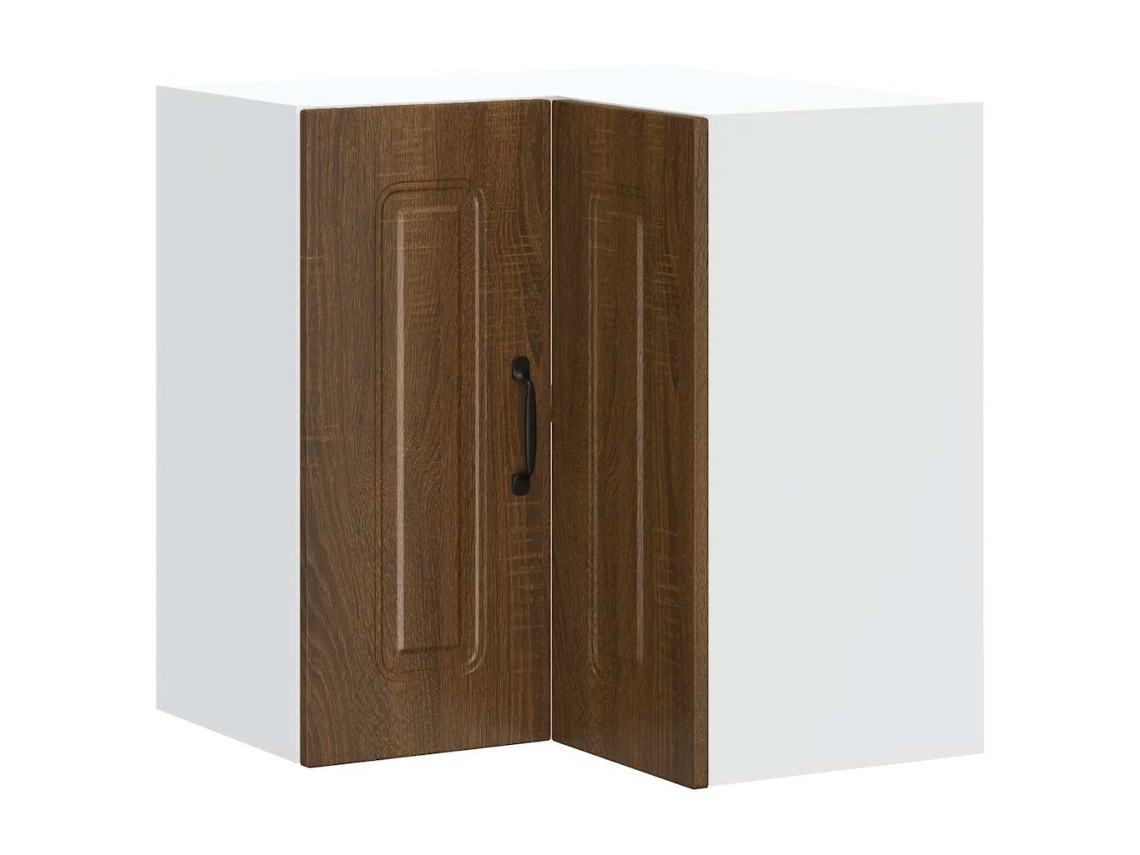 Maison Exclusive - Armario De Cocina De Esquina De Pared Kalmar Roble Marrón