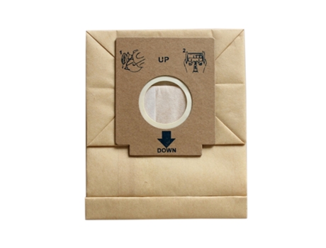 30 piezas de bolsas de papel Kraft para aspiradora, bolsa de polvo con filtro doble, apta para Electrolux Z1480 Zc1120 Zc1120B