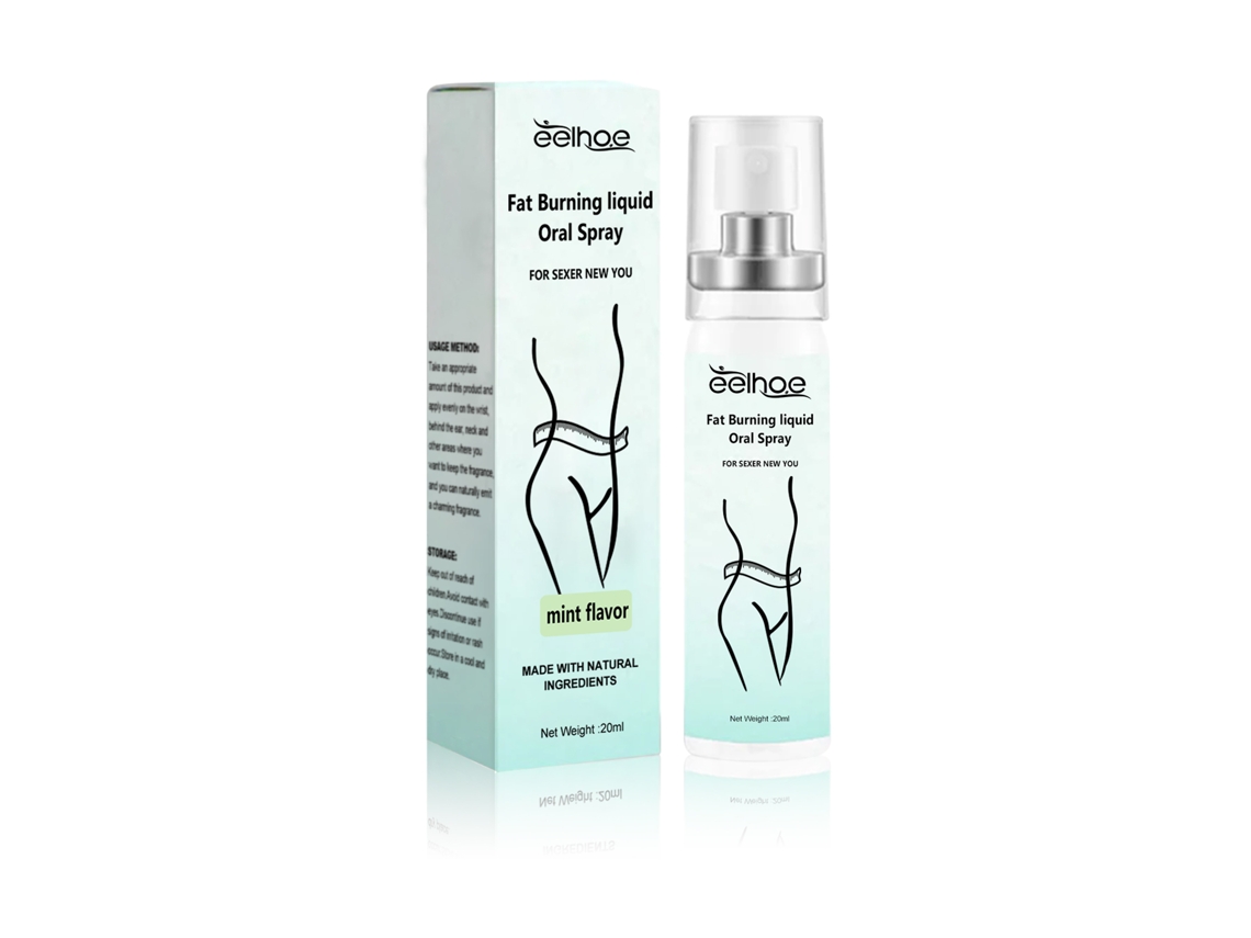 Eelhoe Spray Oral para Adelgazar, Moldear el Cuerpo, Brazos, Muslos y Abdomen - Piel Suave