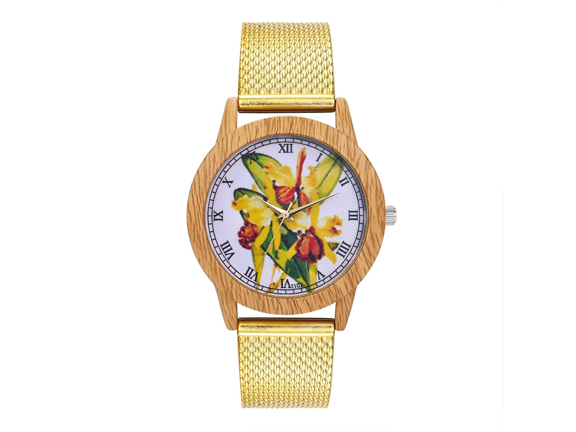 Reloj Analógico De Cuarzo Para Mujer Zhoulianfa Con Correa De Cuero Sintético (negro)