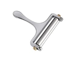 Cortador De Queso Con Rodillo Y Alambre Reemplazable Acero Inoxidable Ajustable Espesor 13x12.5cm Plata