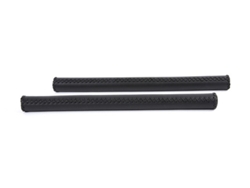 handlebar handles leather 40 cm Ø2 cm black per set VELO