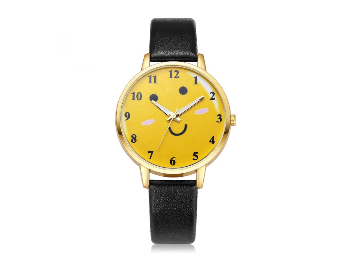 Reloj Analógico De Cuarzo Con Correa De Pu, Regalo De Joyería Para Estudiantes Amantes De Zhoulianfa (rojo)