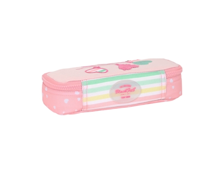 Estuche Escolar BlackFit8 Globitos 22 x 5 x 8 cm Rosa