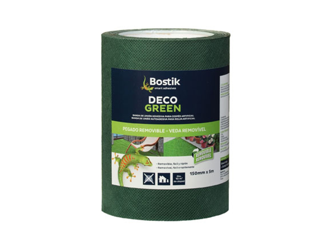 Banda de Unión Autoadhesiva BOSTIK Deco Green para Aplicación de Césped Artificial (5m)
