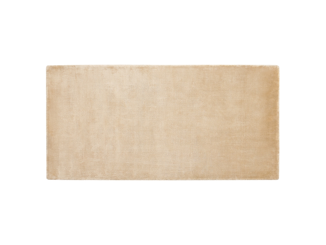 Alfombra de pelo corto BELIANI Gesi ii de Viscosa Beige 80x150