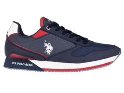 U.S. POLO ASSN. Zapatillas Deportivas U.S. POLO ASSN Nobil003Adblred05 (Azul Mariño - Material Sintético- 44)