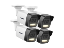Cámara de seguridad, resolución de 12 MP, luz dual inteligente, clasificación IP67, 4 cámaras OEM