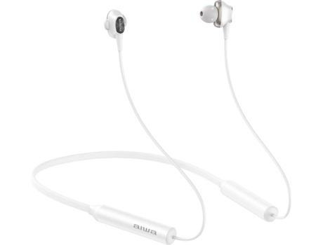 Auriculares Bluetooth AIWA Estbt-450Bk (In Ear - Micrófono - Blanco)