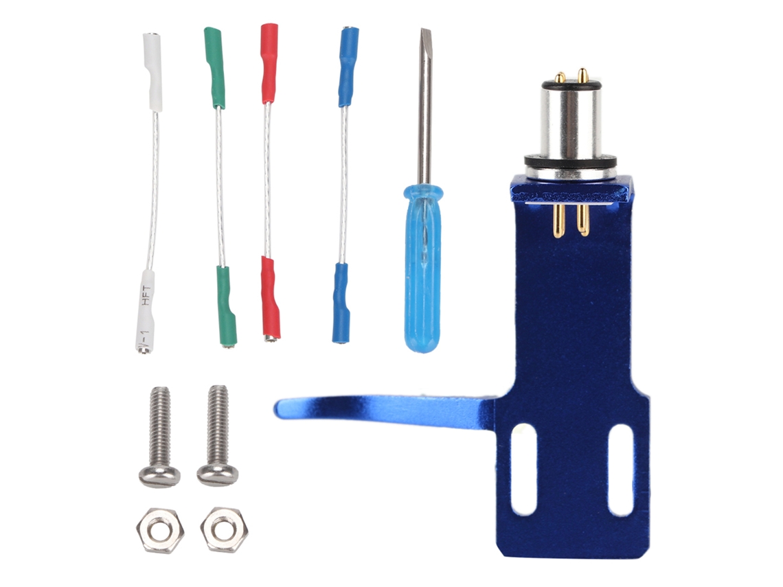 Cabeça De Toada Para Toca-discos Com Cartucho De Qualidade Superior Kit Azul Para Giradiscos