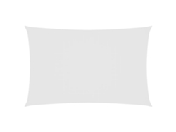 Parasol rectangular de tela Oxford blanca 6x8 m MAISON EXCLUSIVE