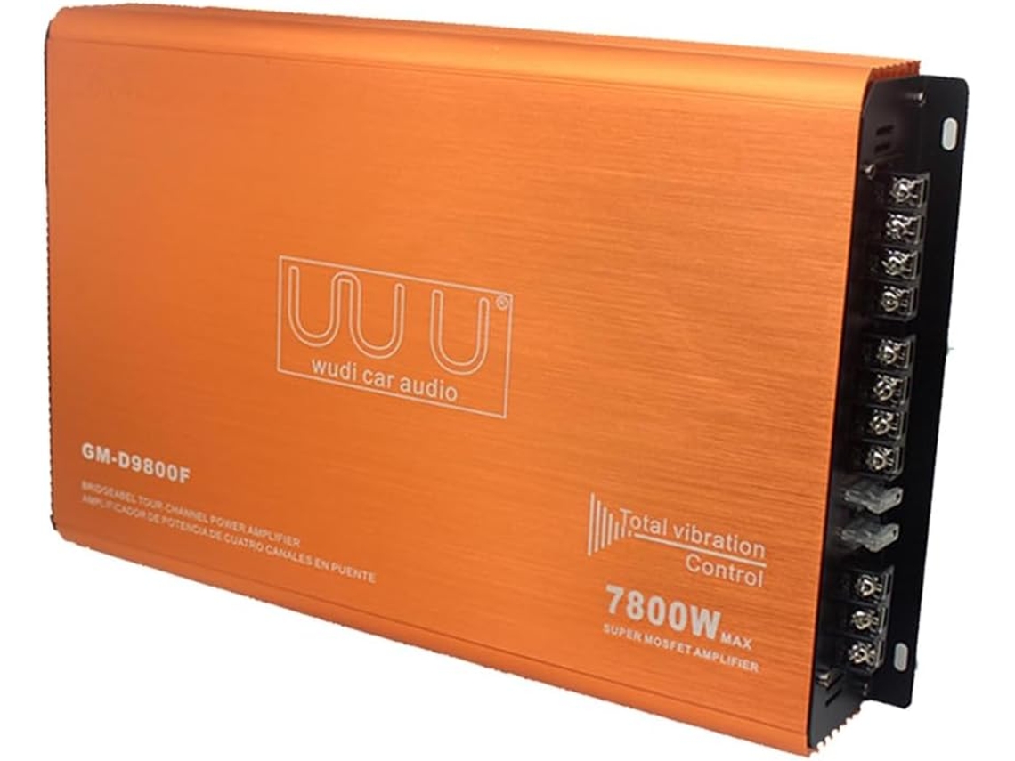 Amplificador De Potencia De Audio Estéreo Para Automóvil De 4 Canales, 12 V, 7800 W, Ajustable.
