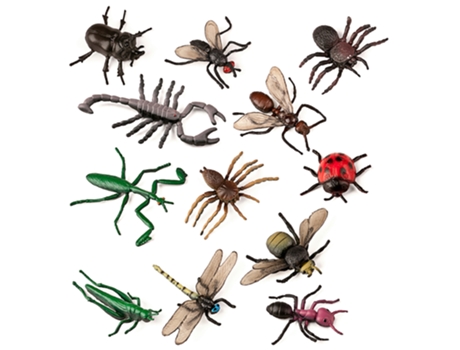 Figuras de Insectos 12 Unidades MINILAND