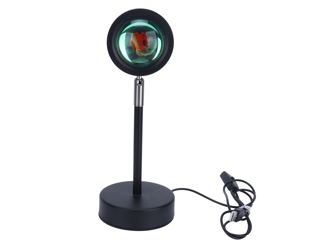 2026-lámpara De Proyección Led Usb Para Iluminación Ambiente, Decoración De Hogar, Dormitorio Y Fondo De Transmisión Sunset