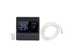 Termostato Digital Programable Con Pantalla Táctil Inteligente Para Control De Calefacción Por Suelo Radiante En Cuartos De Sudoración (ac85v-250v).