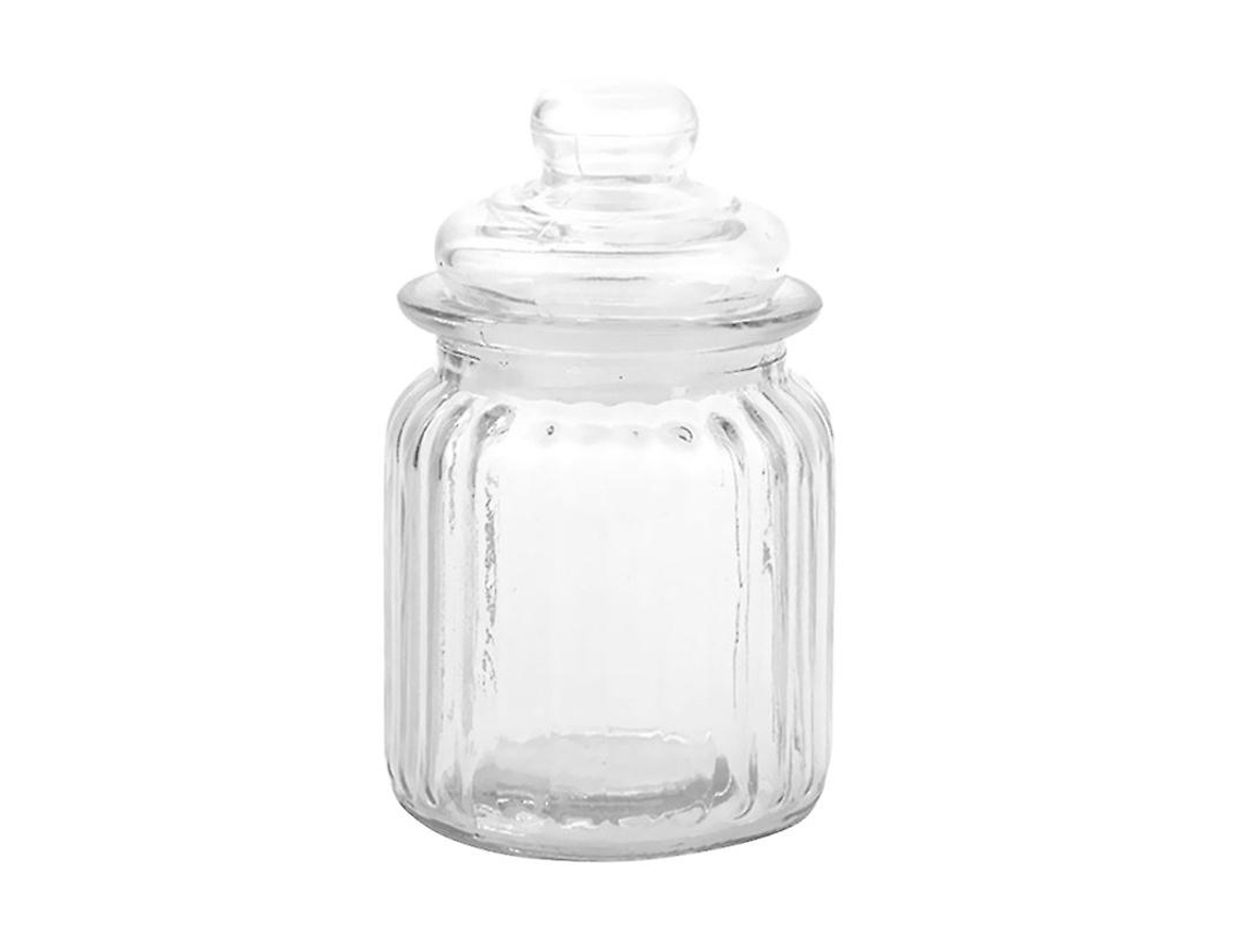 1 Botella De Almacenamiento De Vidrio.