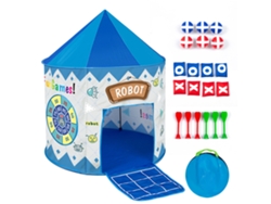Tienda de juegos para niños con dardos, tablero de dardos y bolsas, juguetes para bebés 4 en 1 Leogreen