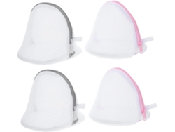 Cremallera Protección 4 Bolsas De Malla Reutilizables