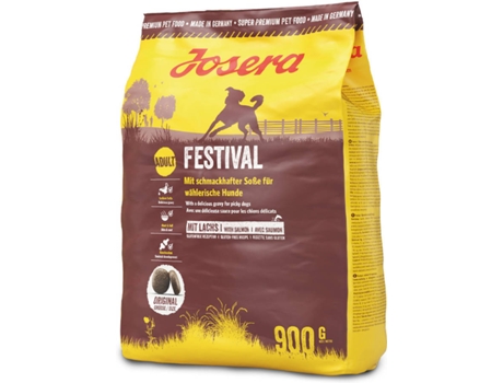 Comida JOSERA Festival Seca para Perro Adulto Exigente Salmón (Cantidad: 900 g)