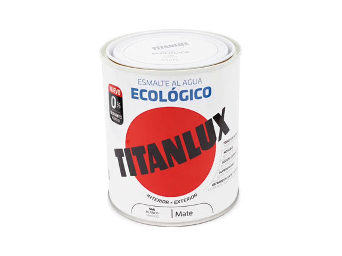 Esmalte Al Agua Ecologico Mate TITANLUX
