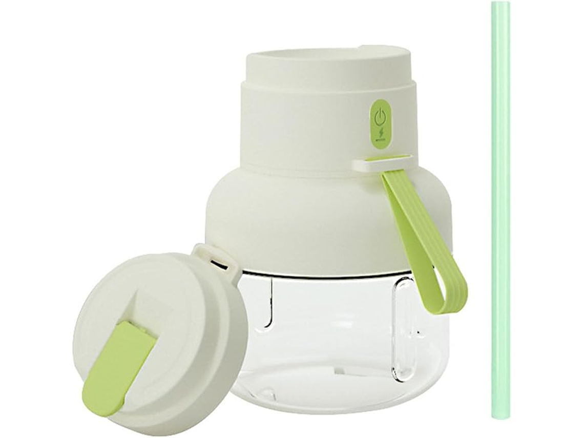 Licuadora portátil recargable Digitallab, gran capacidad de 850 ml, fácil de limpiar (verde)