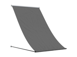 Toldo Retráctil 150x150 cm Tejido y Acero Antracita MAISON EXCLUSIVE