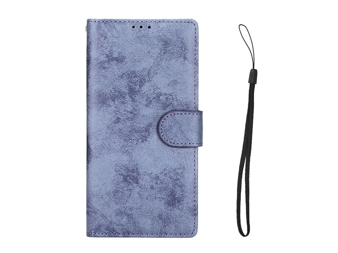 Capa Para S22 Ultra 2 Em 1 Magnética Removível Anti-impacto Pasta Cartões Suporte Multifuncional Azul Escuro