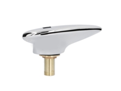 Grifo De Cascada De Acero Inoxidable Plateado Con Rosca G1/2 Para Bañera/spa